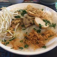 steamed fine rice vermicelli- Banh Hoi at Chay Dalat in Da Lat