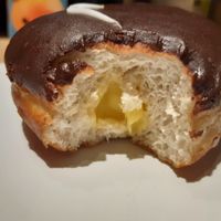 Dub custard filling, great at The Rolling Donut - Liffey Valley in Dublin