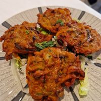 Pakoras vegetales at Royal Tandoori in Oviedo