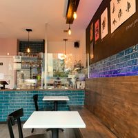 Interior of cafe  at FIKA Dundee in Dundee