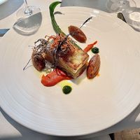 Delicious and beauty vegan entree!!! at Locanda Locatelli in London
