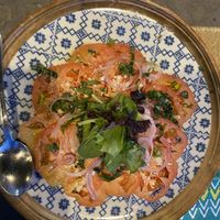 Tomato salad  at Al Lago  in Zahara De La Sierra