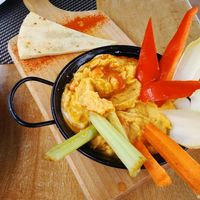 Hummus de calabaza at Al Lago  in Zahara De La Sierra