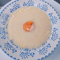 Ajo blanco con sorbete de tomate at Al Lago  in Zahara De La Sierra