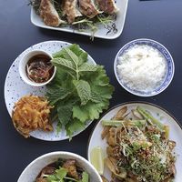 Various dishes. at Rau in Malmo