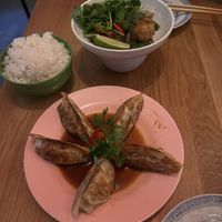 Peber “chicken” and dumplings   at Rau in Malmo