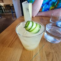 Yuzu cocktail at Rau in Malmo