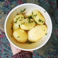 Parsley Potatos at Nordsee in Aachen
