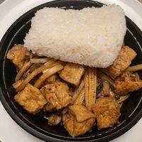 Spicy tofu at Somtum Modern Thai Cuisine in Boston