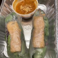 Fresh rolls at Somtum Modern Thai Cuisine in Boston