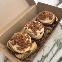 Speculaas cinnamon rolls  at Have a Roll in Antwerpen