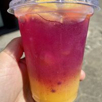 Mango dragonfruit refresher  at Have a Roll in Antwerpen