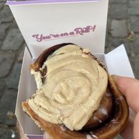 Caramel roll (could not resist the first bite - sorry)  at Have a Roll in Antwerpen