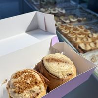 Biscuit and coffee  at Have a Roll in Antwerpen