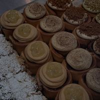 chai and pear, coffee, speculaas   at Have a Roll in Antwerpen