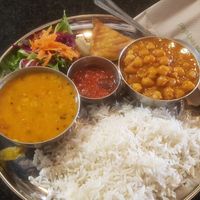 Talk just for £5. Tasty and flavourful.  at Govinda's Cardiff in Cardiff