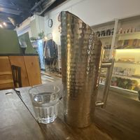 Free water  at Govinda's Cardiff in Cardiff