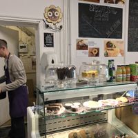 Cakes! Yesss! at Govinda's Cardiff in Cardiff