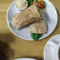Veggie Wrap at Govinda's Cardiff in Cardiff