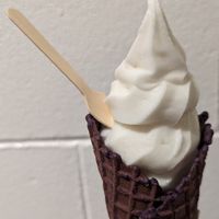 lychee at Niu Soft Serve in Honolulu