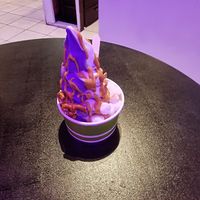 Coconut and ume soft serve with peanutbutter, marshmallows and pretzels :3 at Niu Soft Serve in Honolulu