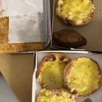 Pastel, Kibe and esfirras   at Chic Express  in Sao Paulo