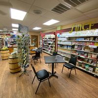 Seating area. at Farmer's Natural Foods in Hinesville