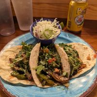 Veggie tacos at Roosters in Mobile