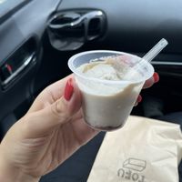 Vegan pudding  at Bean Fudokoro Umedaya お豆ふ処うめだ屋 in Saitama