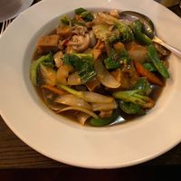 Cashew, vegetable and tofu mixture (number 32) at Coco & Rum in Saltburn-by-the-sea