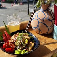 Vegan Poke Bowl  at The Taphouse in St Agnes