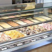 The inside at Janssen's IJssalon in Boskoop