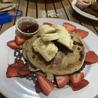 Pancakes 🥞  at Holi Vegan Kitchen in Hallandale Beach