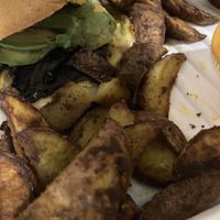 Portobello Avocado Sandwich  #Veganuary at Holi Vegan Kitchen in Hallandale Beach