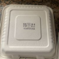 Packaging  at Holi Vegan Kitchen in Hallandale Beach