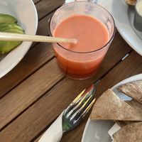 Pink lemonade-   Wife says is was VERY FRESH  at Holi Vegan Kitchen in Hallandale Beach