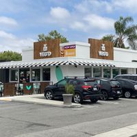 View from street at VEG'D in Costa Mesa