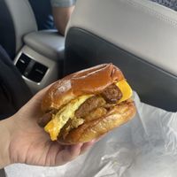 Breakfast Sammie  at VEG'D in Costa Mesa