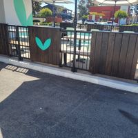 Outside dining at VEG'D in Costa Mesa