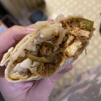 Breakfast burrito  at VEG'D in Costa Mesa
