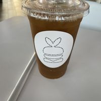 Refills for free on iced tea  at VEG'D in Costa Mesa