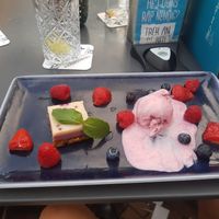 Vegan dessert at Taveerne Het Wetshuys in Almelo