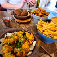 Mixed dishes   at Tap & Tandoor in Peterborough