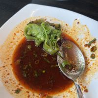 Spicy vegan wontons  at Din Tai Fung in Las Vegas