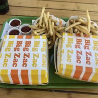 Big Zac at Plant Power Fast Food in Sacramento