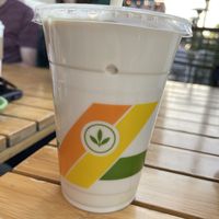 Coffee milkshake   at Plant Power Fast Food in Sacramento