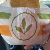 Vegan Hash Brown Patty (YUM)  at Plant Power Fast Food in Sacramento