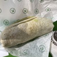 Southwest avocado wrap   at Plant Power Fast Food in Sacramento