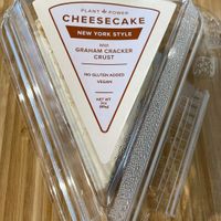 Cheesecake   at Plant Power Fast Food in Sacramento