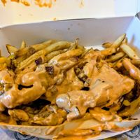 Iconic fries at Plant Power Fast Food in Sacramento